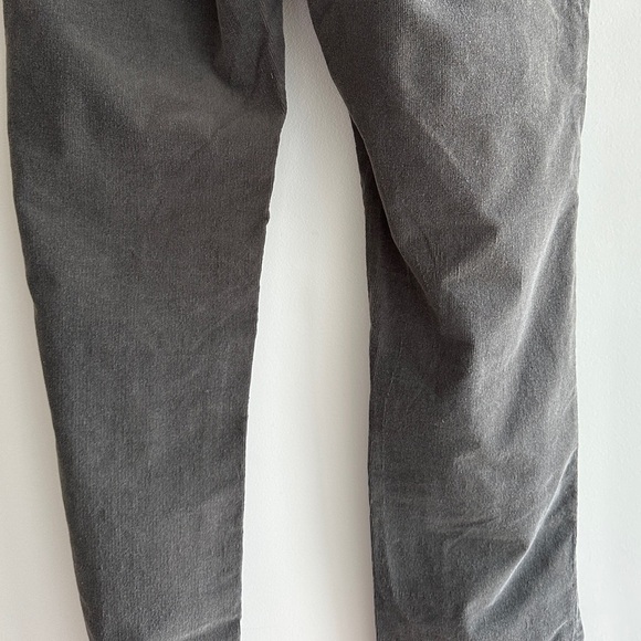Calvin Klein Jeans Gray Corduroy Straight Leg Pants, Size 12 - Picture 12 of 15